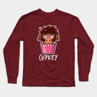 Cup Monkey Long Sleeve T-Shirt